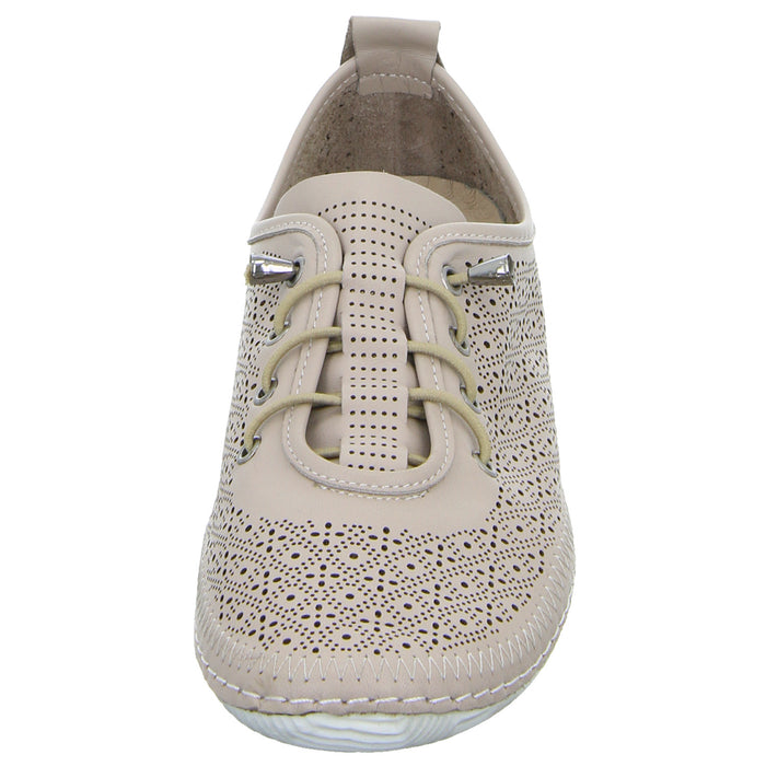 Cosmos Comfort Slipper/Kletthalbschuh luftdurchlässig (durchbrochenes/geflochtenes Obermaterial) - SchuhEggers.de