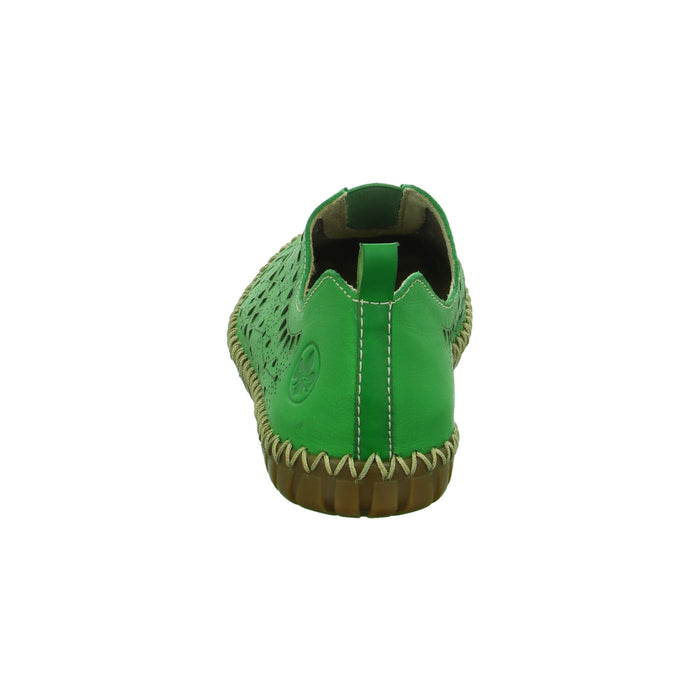 Rieker Slipper/Kletthalbschuh luftdurchlässig (durchbrochenes/geflochtenes Obermaterial) - SchuhEggers.de