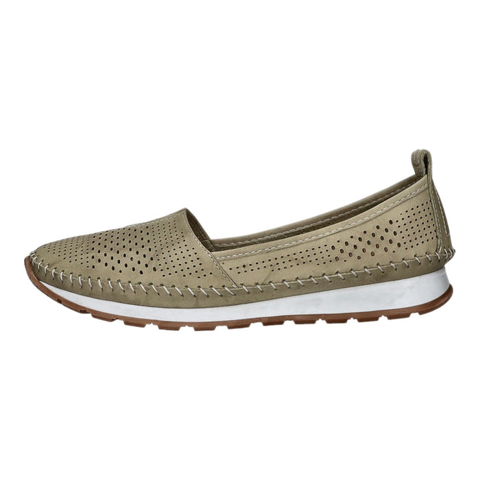 Cosmos Comfort Slipper/Kletthalbschuh luftdurchlässig (durchbrochenes/geflochtenes Obermaterial) - SchuhEggers.de