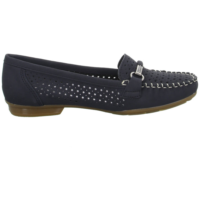 Rieker Slipper/Kletthalbschuh luftdurchlässig (durchbrochenes/geflochtenes Obermaterial) - SchuhEggers.de