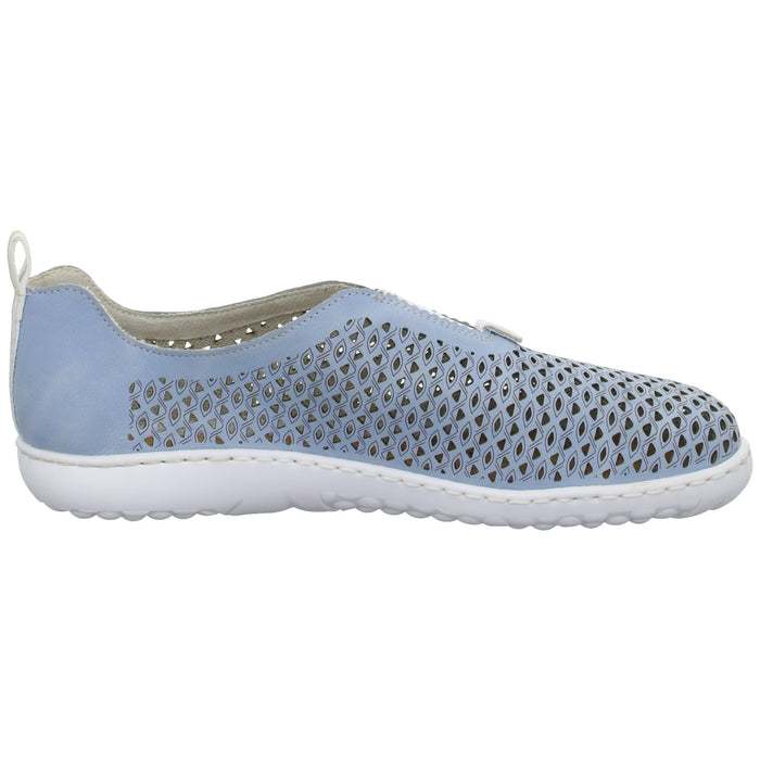 Rieker Slipper/Kletthalbschuh luftdurchlässig (durchbrochenes/geflochtenes Obermaterial) - SchuhEggers.de