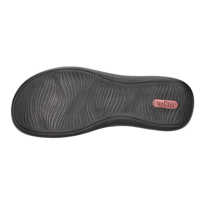Rieker Slipper/Kletthalbschuh luftdurchlässig (durchbrochenes/geflochtenes Obermaterial) - SchuhEggers.de