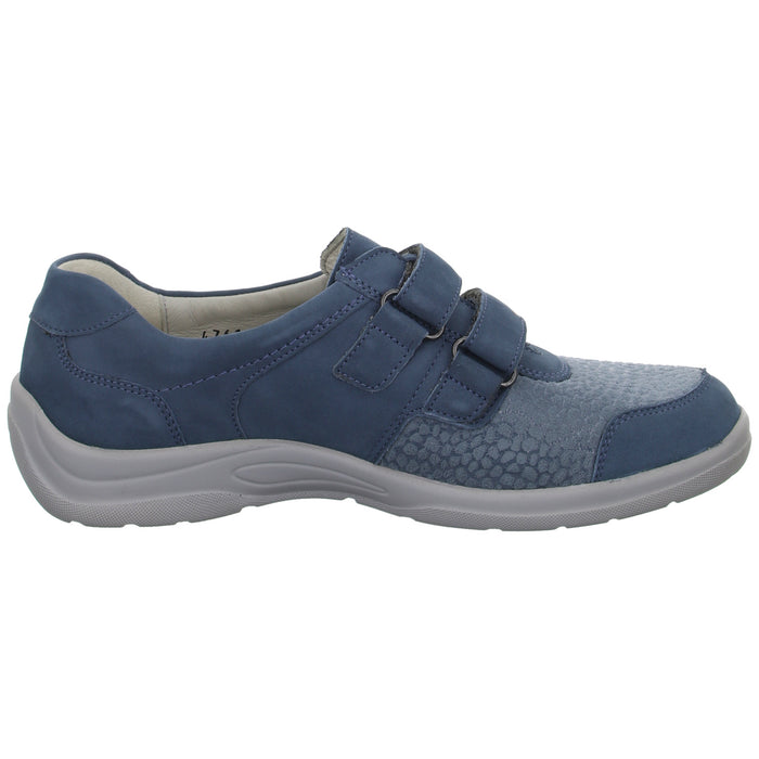 Waldläufer Slipper/Kletthalbschuh mit Mehrweite Freizeit (casual) Hesna - SchuhEggers.de