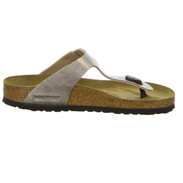 BIRKENSTOCK Bio Pantolette bis 30mm Sohlenhöhe Gizeh BS - SchuhEggers.de