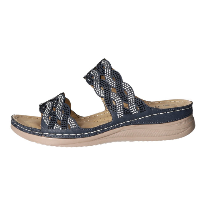Donna Andrea Pantolette mit Mehrweite bis 30mm Sohlenhöhe - SchuhEggers.de
