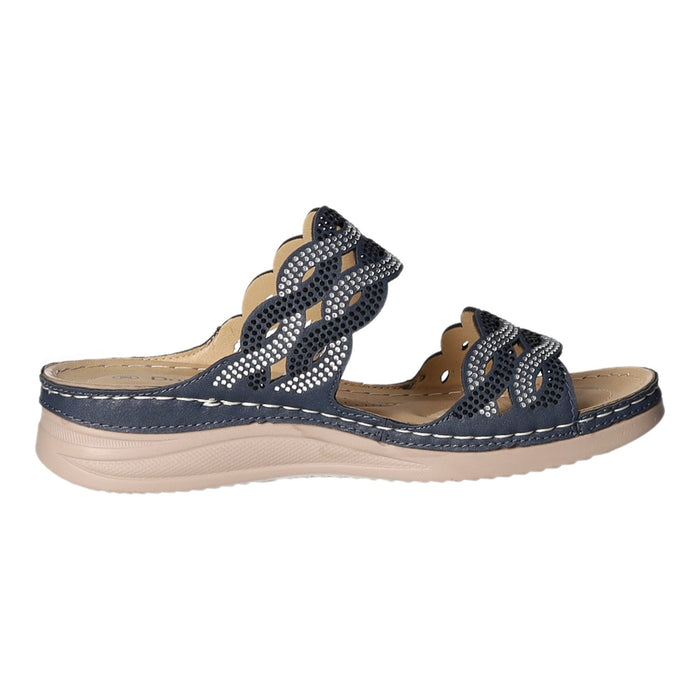 Donna Andrea Pantolette mit Mehrweite bis 30mm Sohlenhöhe - SchuhEggers.de