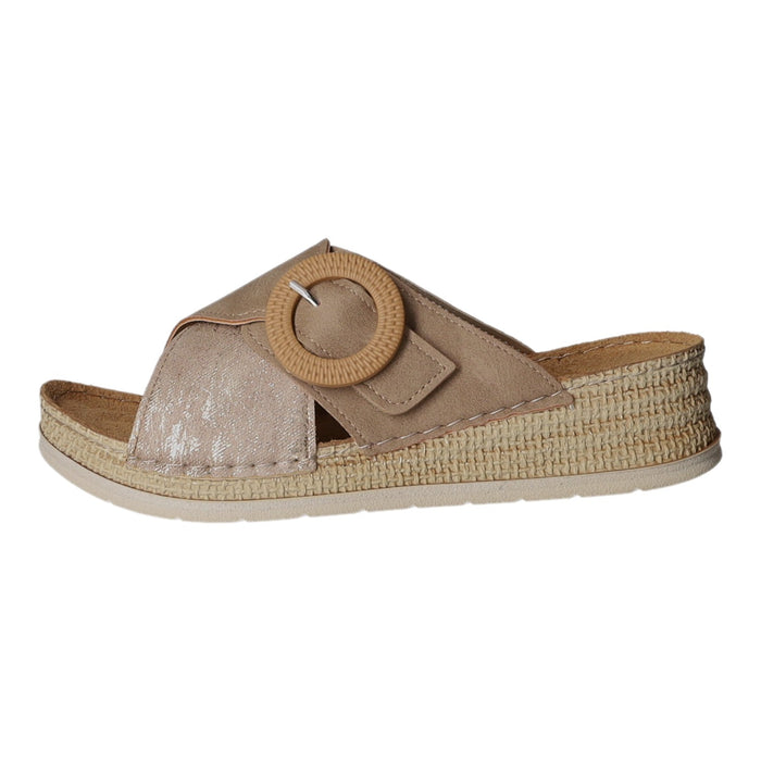 scarbella Pantolette mit Mehrweite ab 30mm Sohlenhöhe - SchuhEggers.de