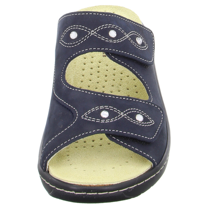 Hickersberger Pantolette mit Mehrweite ab 30mm Sohlenhöhe Milano Hallux - SchuhEggers.de