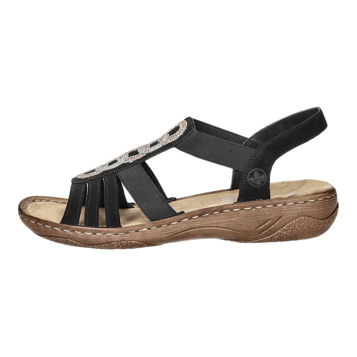 Rieker Sportliche Sandalette bis 30mm Sohlenhöhe - SchuhEggers.de
