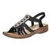 Rieker Sportliche Sandalette bis 30mm Sohlenhöhe - SchuhEggers.de