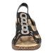 Rieker Sportliche Sandalette bis 30mm Sohlenhöhe - SchuhEggers.de
