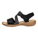 Rieker Sportliche Sandalette bis 30mm Sohlenhöhe - SchuhEggers.de