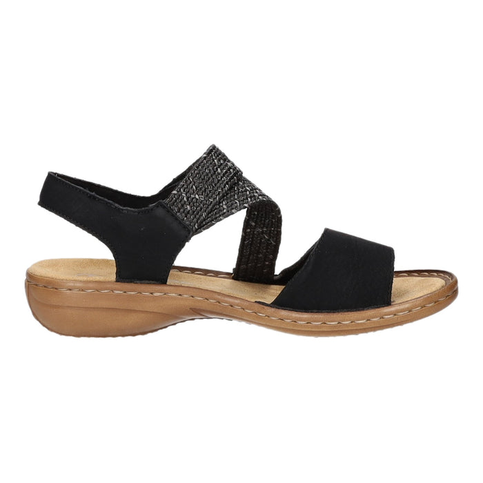 Rieker Sportliche Sandalette bis 30mm Sohlenhöhe - SchuhEggers.de