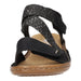 Rieker Sportliche Sandalette bis 30mm Sohlenhöhe - SchuhEggers.de