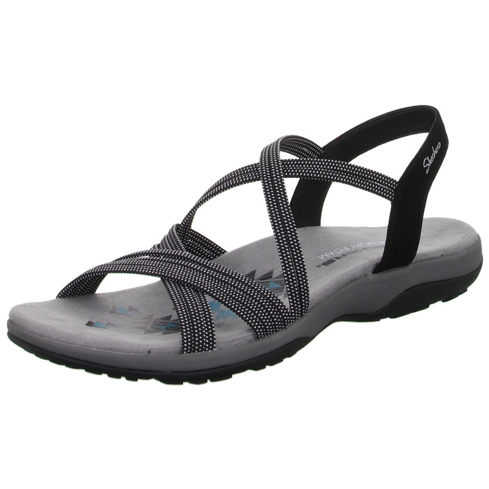 Skechers Sportliche Sandalette bis 30mm Sohlenhöhe Reggae Slim-TURN IT UP - SchuhEggers.de