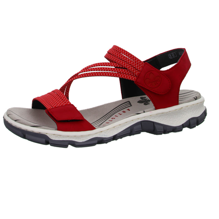 Rieker Sportliche Sandalette bis 30mm Sohlenhöhe - SchuhEggers.de
