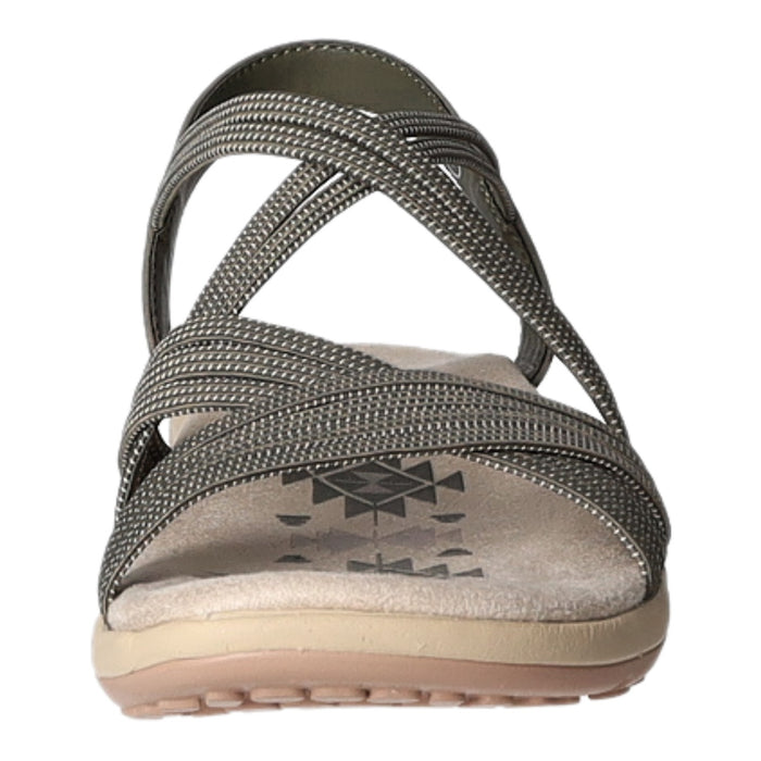 Skechers Sportliche Sandalette bis 30mm Sohlenhöhe REGGAE SLIM-TURN IT UP - SchuhEggers.de