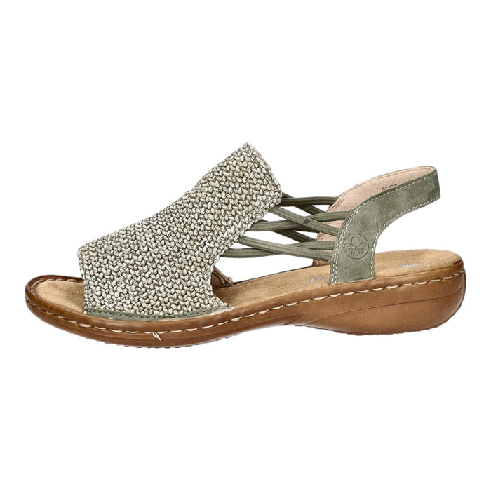 Rieker Sportliche Sandalette bis 30mm Sohlenhöhe - SchuhEggers.de