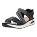 Rieker Sportliche Sandalette bis 30mm Sohlenhöhe - SchuhEggers.de