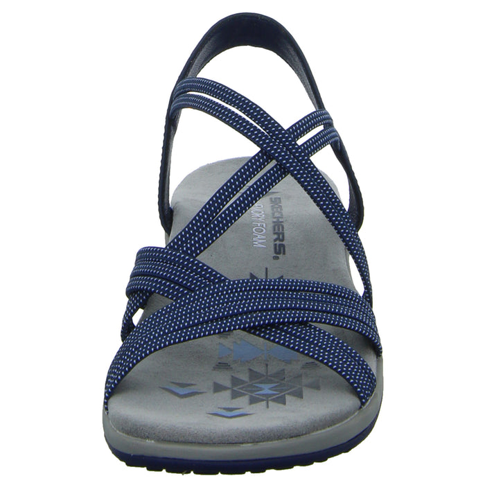 Skechers Sportliche Sandalette bis 30mm Sohlenhöhe Reggae Slim-TURN IT UP - SchuhEggers.de