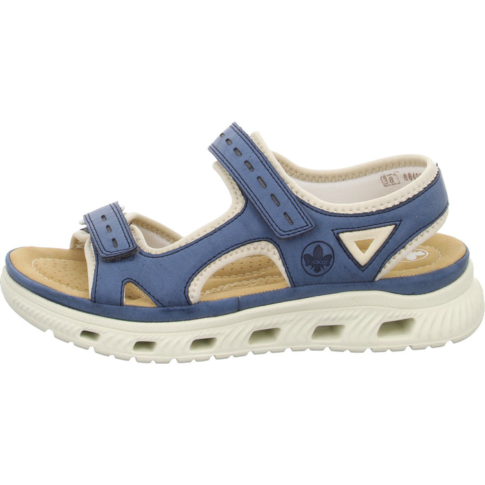Rieker Sportliche Sandalette bis 30mm Sohlenhöhe - SchuhEggers.de
