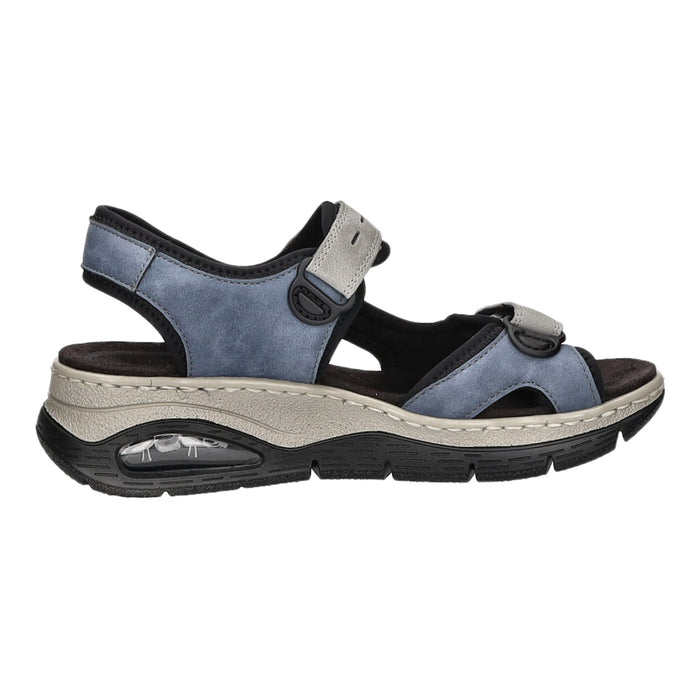 Rieker Sportliche Sandalette bis 30mm Sohlenhöhe - SchuhEggers.de