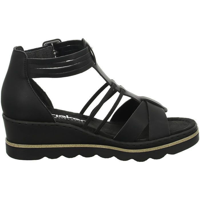 Rieker Keil Sandalette ab 30mm Sohlenhöhe - SchuhEggers.de