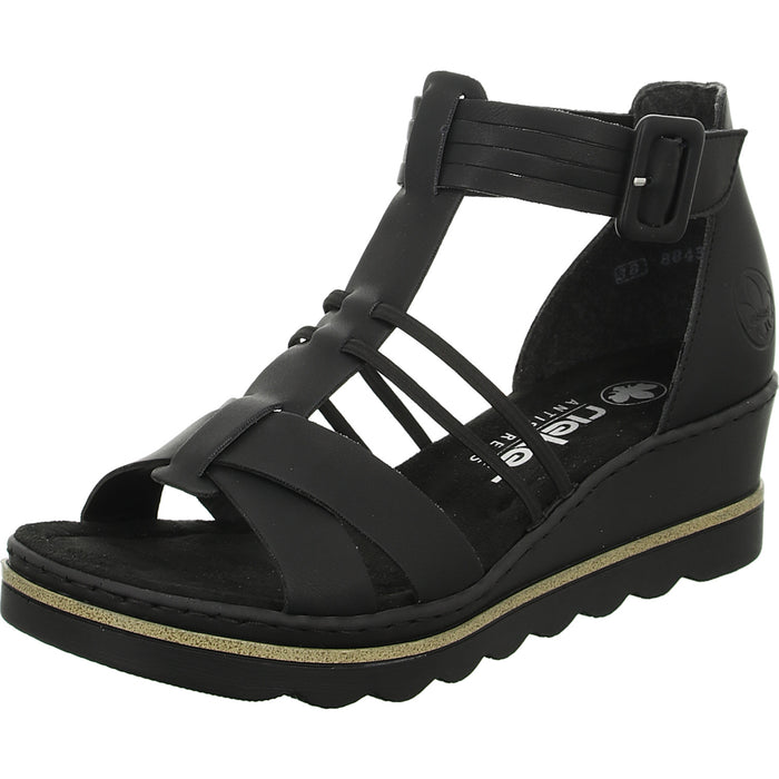 Rieker Keil Sandalette ab 30mm Sohlenhöhe - SchuhEggers.de