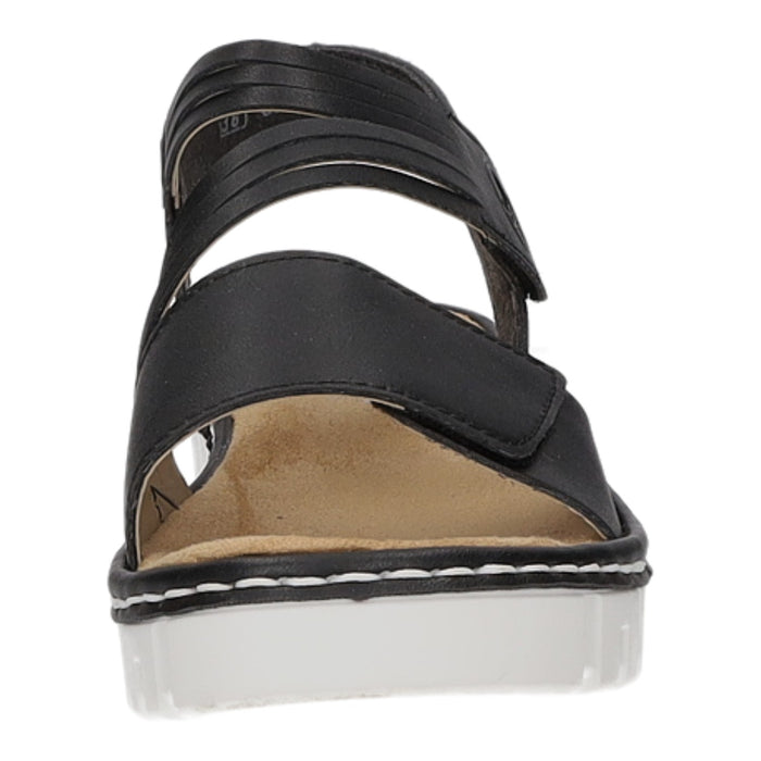 Rieker Keil Sandalette ab 30mm Sohlenhöhe