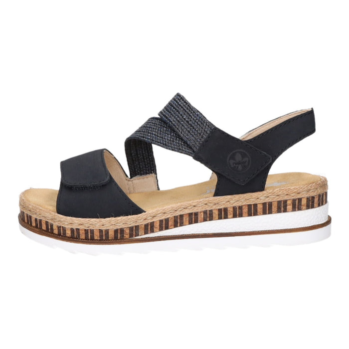 Rieker Keil Sandalette ab 30mm Sohlenhöhe - SchuhEggers.de