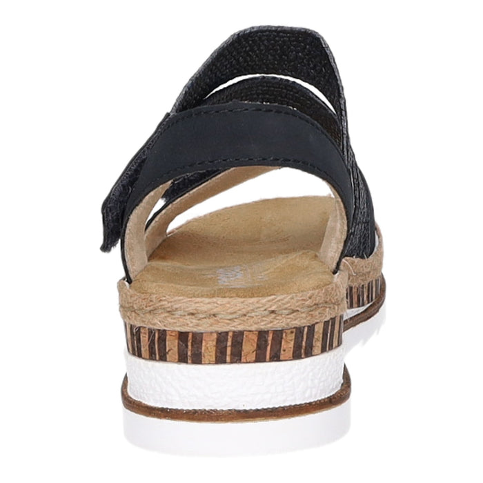 Rieker Keil Sandalette ab 30mm Sohlenhöhe - SchuhEggers.de