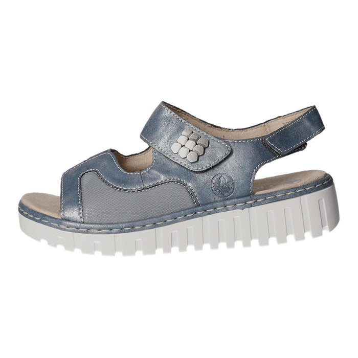 Rieker Keil Sandalette ab 30mm Sohlenhöhe - SchuhEggers.de