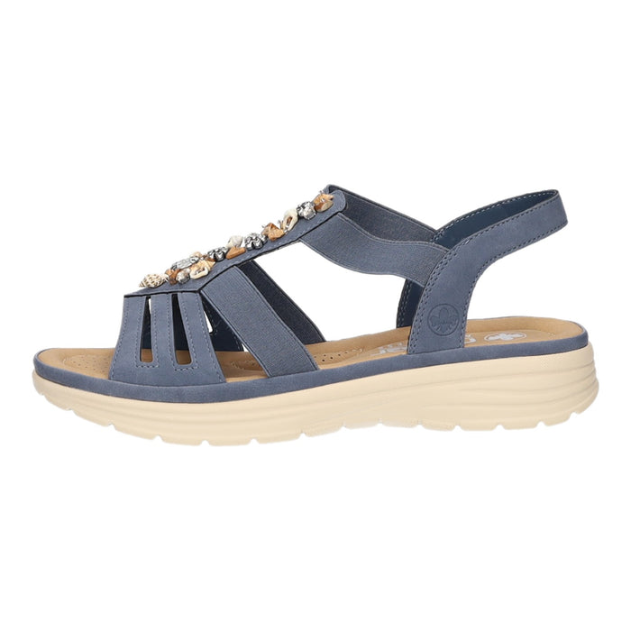 Rieker Keil Sandalette ab 30mm Sohlenhöhe - SchuhEggers.de
