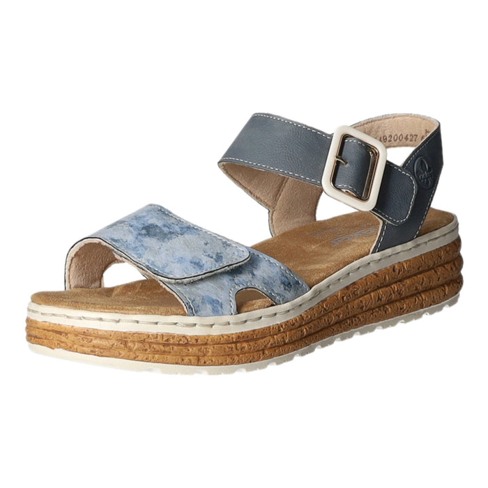 Rieker Keil Sandalette ab 30mm Sohlenhöhe - SchuhEggers.de