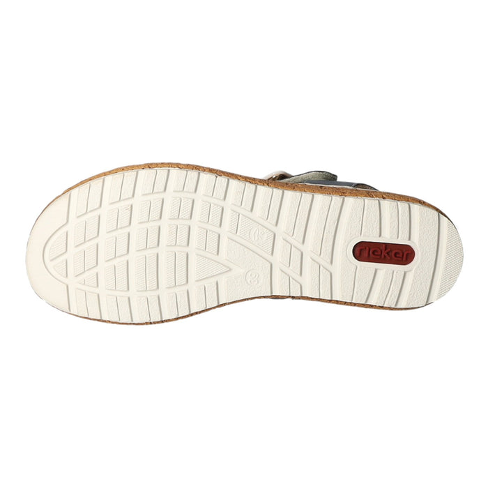 Rieker Keil Sandalette ab 30mm Sohlenhöhe - SchuhEggers.de