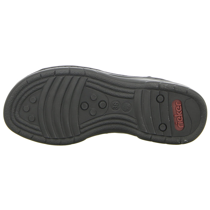 Rieker sandal with extra width up to 30mm sole height