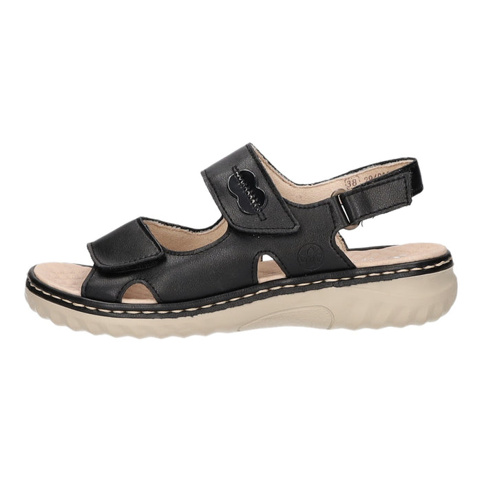 Rieker Sandalette mit Mehrweite bis 30mm Sohlenhöhe