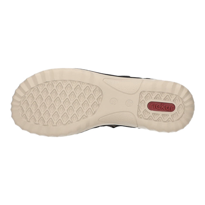 Rieker Sandalette mit Mehrweite bis 30mm Sohlenhöhe
