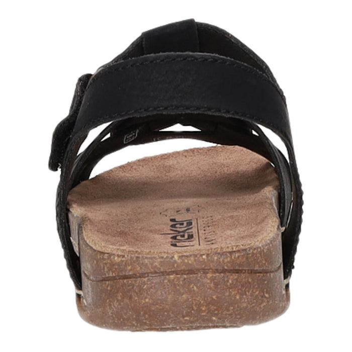 Rieker sandal with extra width up to 30mm sole height
