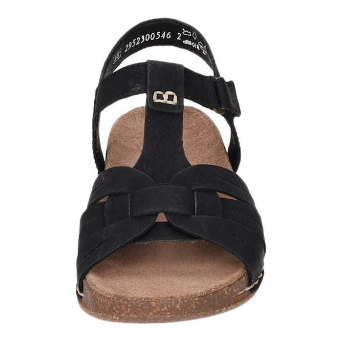 Rieker sandal with extra width up to 30mm sole height