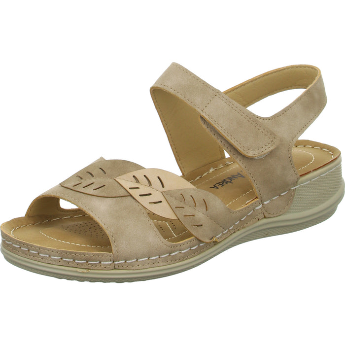 Donna Andrea Sandalette mit Mehrweite bis 30mm Sohlenhöhe - SchuhEggers.de