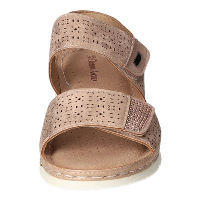 Donna Andrea Sandalette mit Mehrweite bis 30mm Sohlenhöhe - SchuhEggers.de