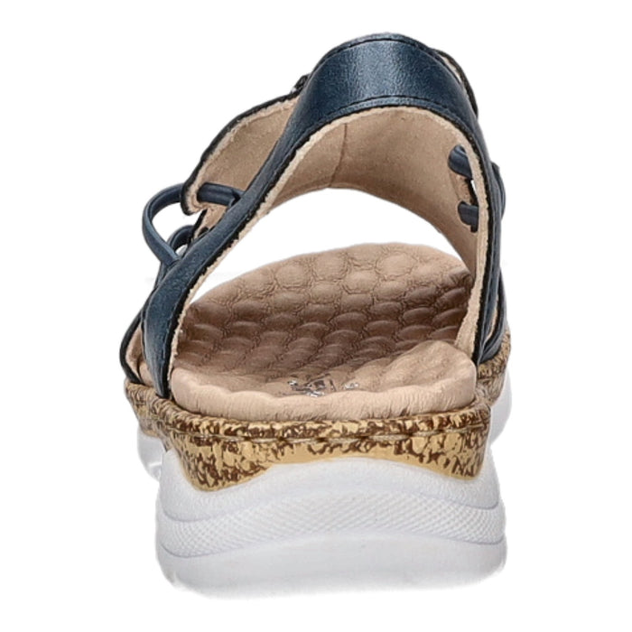Rieker sandal with extra width up to 30mm sole height