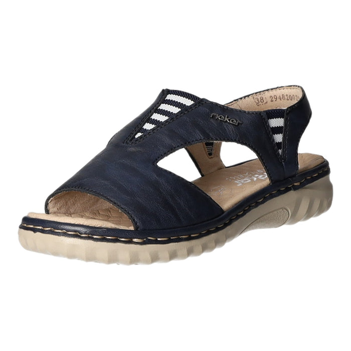 Rieker Sandalette mit Mehrweite bis 30mm Sohlenhöhe - SchuhEggers.de
