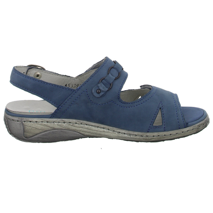 Waldläufer Sandalette mit Mehrweite bis 30mm Sohlenhöhe Garda - SchuhEggers.de