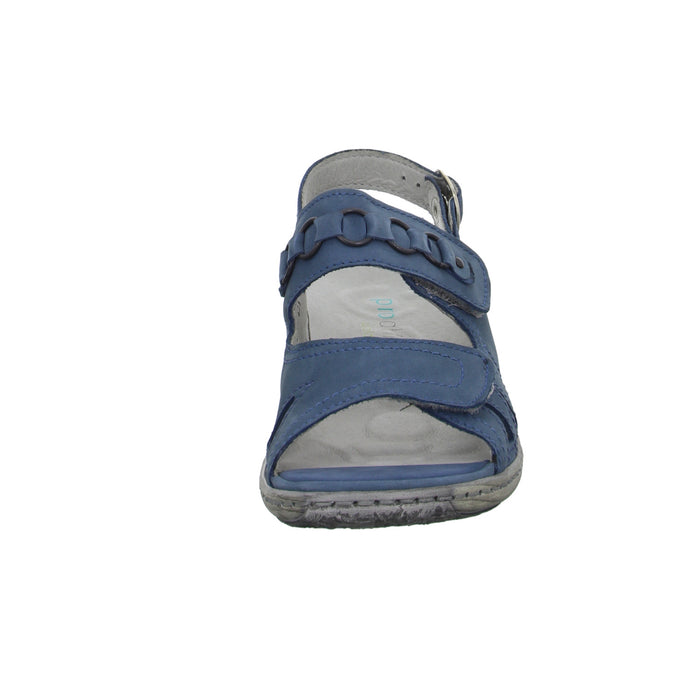 Waldläufer Sandalette mit Mehrweite bis 30mm Sohlenhöhe Garda - SchuhEggers.de