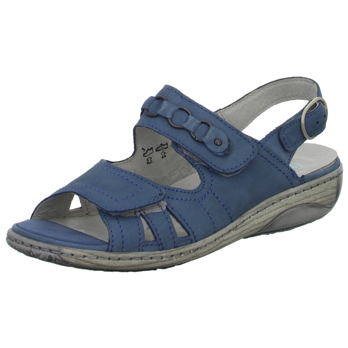 Waldläufer Sandalette mit Mehrweite bis 30mm Sohlenhöhe Garda - SchuhEggers.de