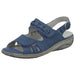 Waldläufer Sandalette mit Mehrweite bis 30mm Sohlenhöhe Garda - SchuhEggers.de