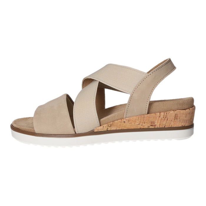 scarbella sandal with extra width from 30mm sole height