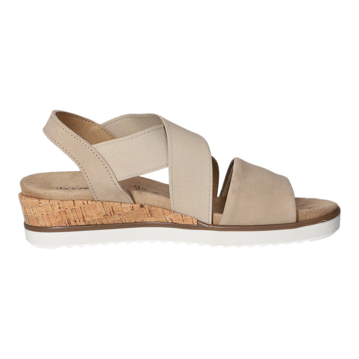 scarbella sandal with extra width from 30mm sole height